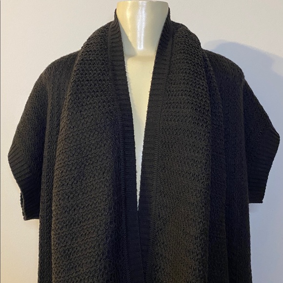 Yaya Aflalo Brown Open Front Cardigan Size Large - Picture 3 of 8